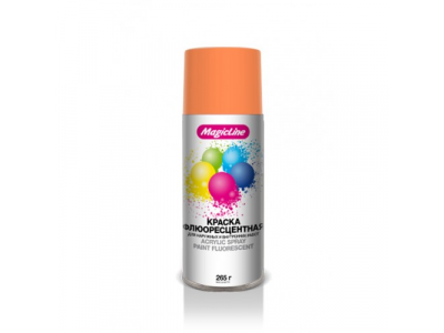 Краска оранжево-желтая флюорисцентная (265г), 1060 MagicLine