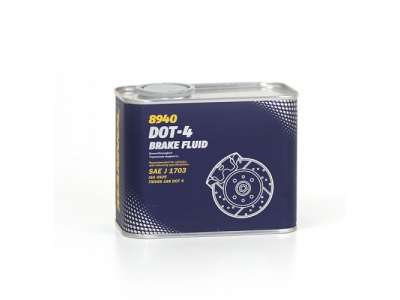 MANNOL Brake Fluid DOT-4 500ml от MANNOL MANNOL Brake Fluid DOT-4 500ml