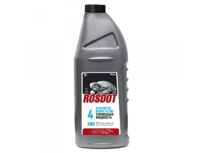 Тормозная жидкость ROSDOT 4 910 гр от ROSDOT Тормозная жидкость ROSDOT 4 910 гр