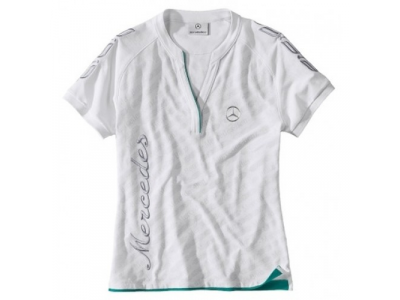 Женская футболка Mercedes T-Shirt Damen White, артикул B67995167 от Mercedes Женская футболка Mercedes T-Shirt Damen White, артикул B67995167
